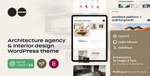 Urbanism - Architecture Agency & Interior Design WordPress Theme