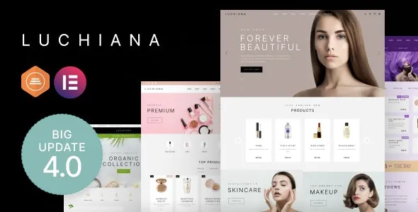 Luchiana - Cosmetics Beauty Shop Theme