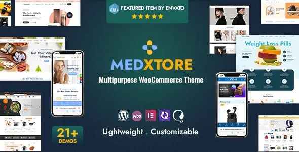 MedXtore – Responsive Multipurpose Elementor WooCommerce WordPress Theme