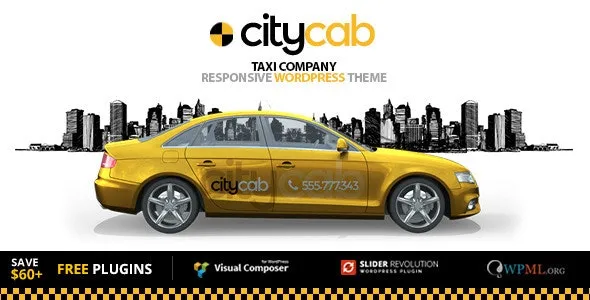 CityCab - Taxi Company WordPress Theme