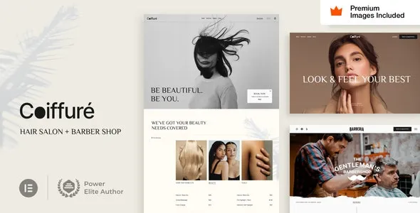 Coiffure - Hair Salon & Barber WordPress