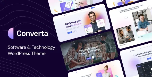 Converta - Software Company Theme