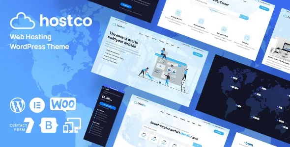 Hostco - Hosting Service WordPress Theme