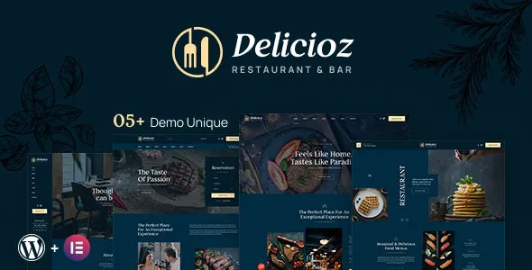 Delicioz - Restaurant WordPress Theme