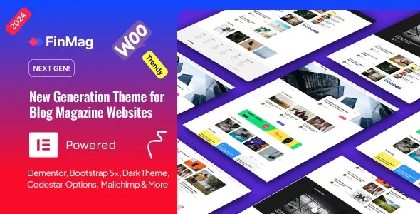 FinMag - Modern Magazine WordPress Theme