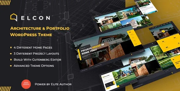 Elcon - Architecture & Portfolio WordPress Theme