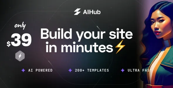 AI Hub - Startup & Technology WordPress Theme