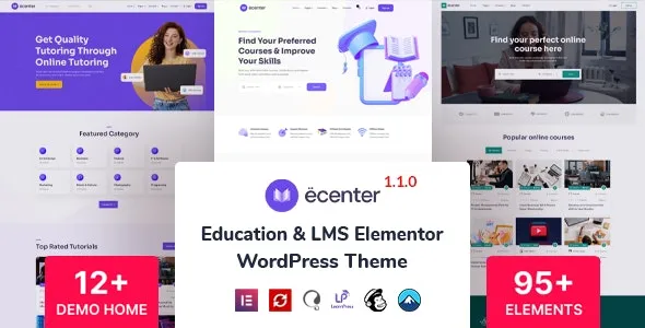 Ecenter - Education WordPress Theme