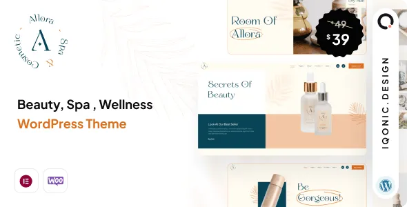 Allora - Beauty Spa & Cosmetic WordPress Theme