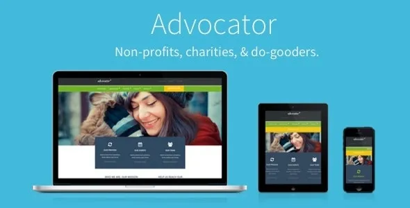 Advocator: Nonprofit & Charity Responsive WordPress Theme