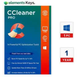 CCleaner Professional 2024 1 PC for 1 Year