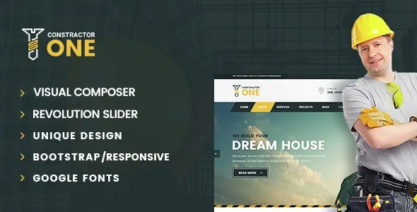 Construction WordPress Theme