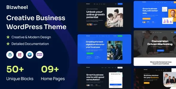 Bizwheel - Creative Business WordPress Theme