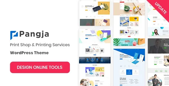 Pangja - Print Shop WordPress theme