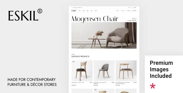 Eskil - Furniture Store Theme