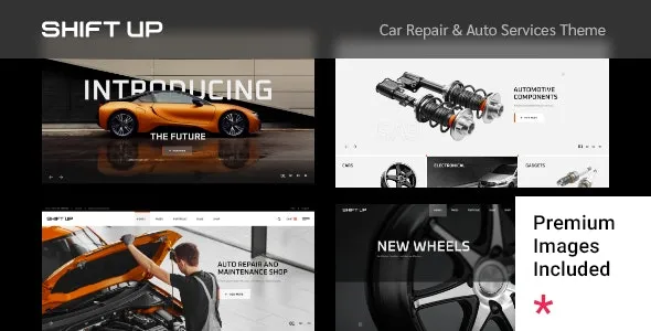 ShiftUp - Car Repair & Auto Services Theme