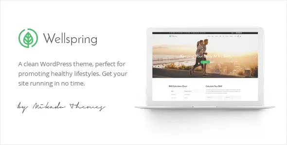 Wellspring - Health, Lifestyle & Wellness Theme