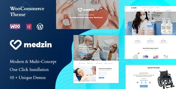 Medzin – Multipurpose Medical WooCommerce WordPress Theme