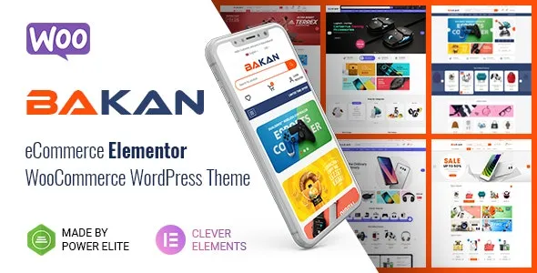 Bakan - eCommerce Elementor WooCommerce WordPress Theme