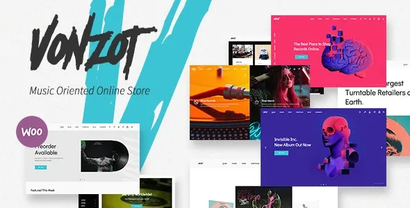 Vonzot - Music Oriented WooCommerce Theme