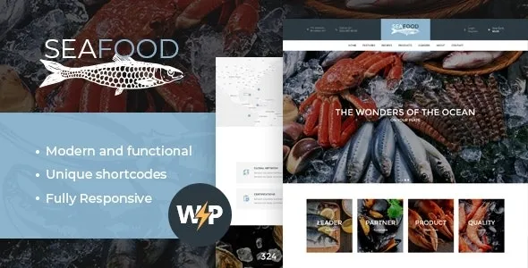 SeaFood Company - Fish Restaurant Theme