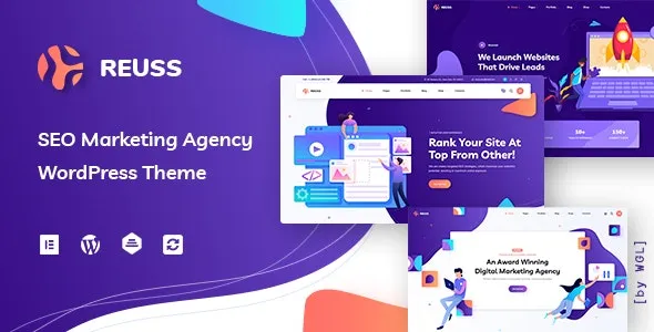 Reuss - SEO Marketing Agency WordPress Theme