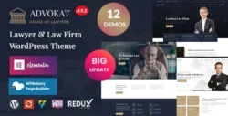 Advokat - Lawyer & Law Firm WordPress Theme
