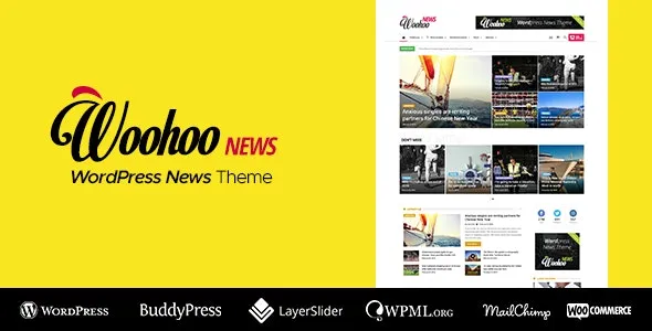 WooHoo - Newspaper Magazine News BuddyPress AMP