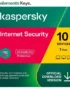 Kaspersky Internet Security for 10 Device | 1 Year Subscription