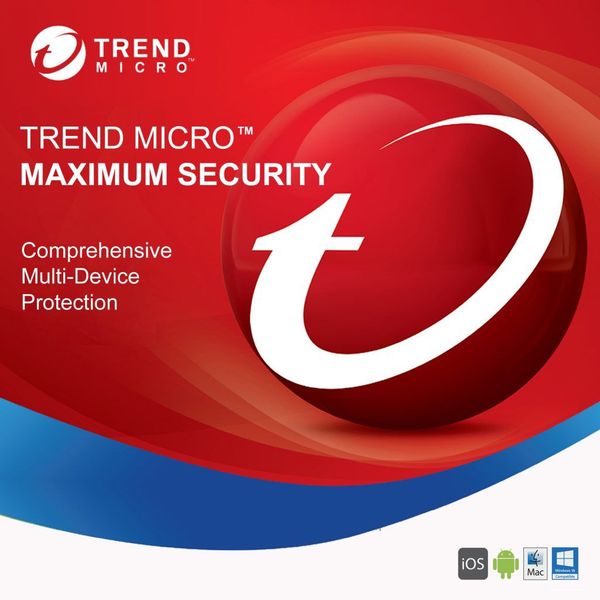 Trend Micro Maximum Security for 1 Device | 3 Year Subscription