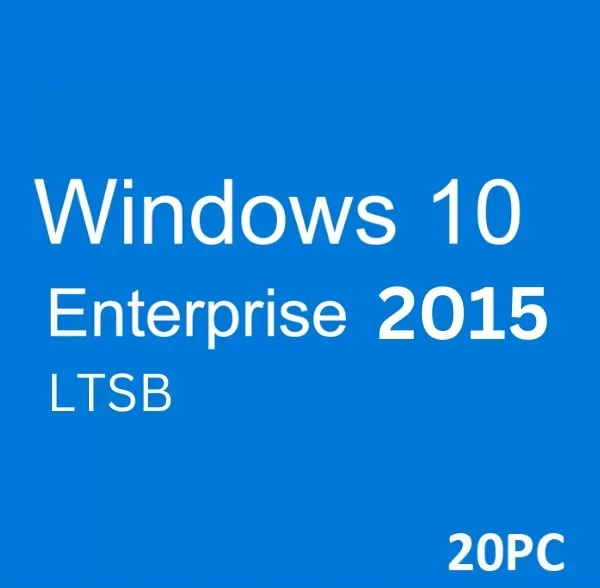 Windows 10 Enterprise LTSB 2015 MAK Key 20 PC - Lifetime Validity