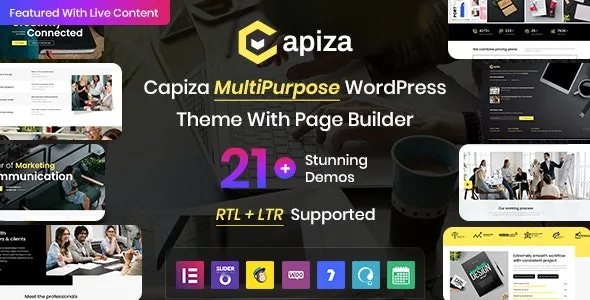 Capiza - Business & Agency WordPress Theme