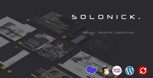 Solonick - Personal Portfolio WordPress Theme