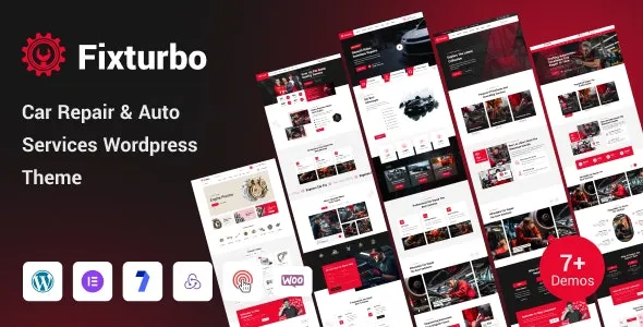 Fixturbo - Car Service & Auto Repair Elementor WordPress Theme MultiPurpose