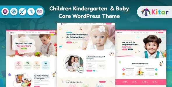 Kitar – Children Kindergarten & Baby Care WordPress Theme