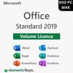 Microsoft Office 2019 Standard 500 PC MAK