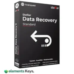 Stellar Data Recovery Standard For Windows/MAC 1 Device – 1 Year