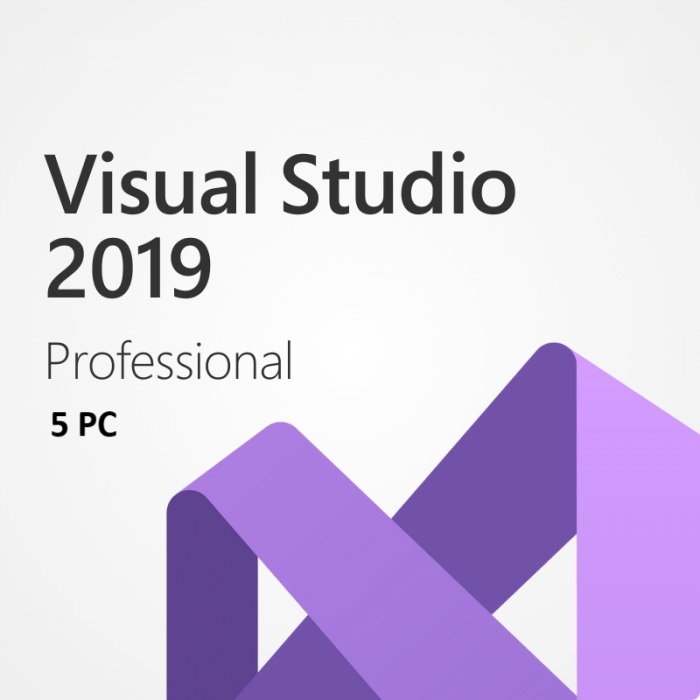 Visual Studio Professional 2019 for 5 PC