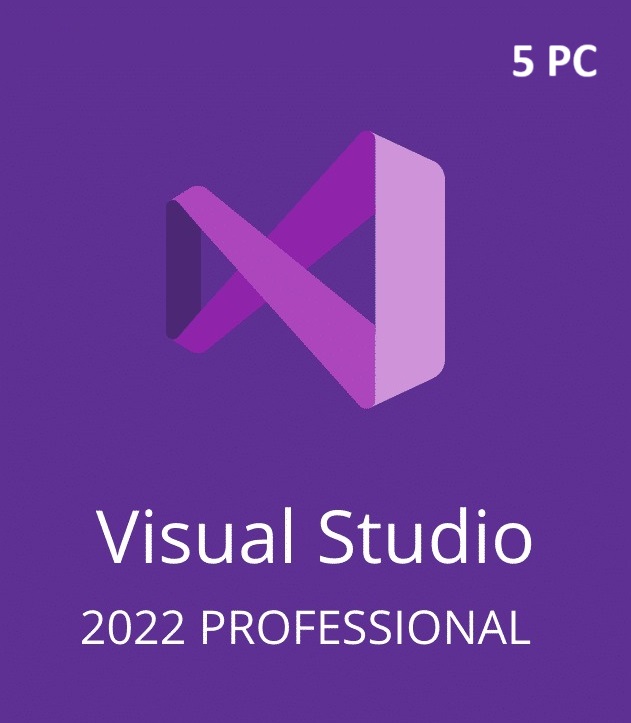 Visual Studio Professional 2022 for 5 PC