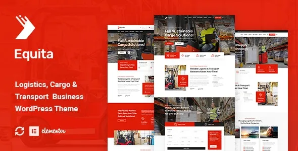 Equita - Logistics Cargo WordPress Theme