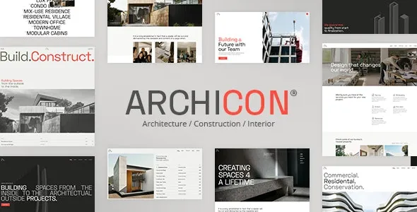 Archicon - Architecture and Construction Theme