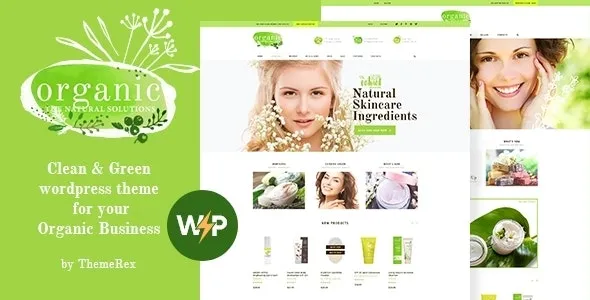 Organic Beauty - Cosmetics Store Theme