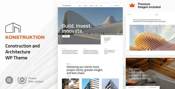 Konstruktion - Construction Architecture Theme