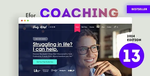 Efor - Coaching & Online Courses WordPress Theme