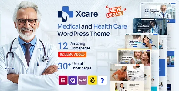 Xcare - Medical and Health Care WordPress Theme