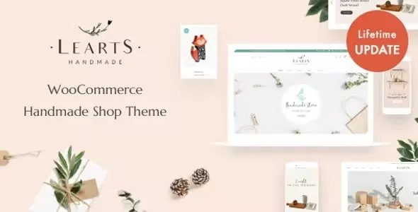 LeArts - Handmade Shop WooCommerce WordPress Theme