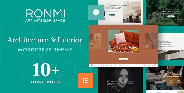 Ronmi - Architecture and Interior Design WordPress Theme