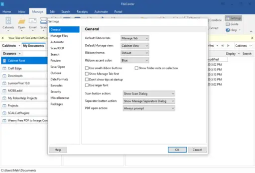 FileCenter Professional Version