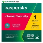 Kaspersky Internet Security Bind Key 1 Device 1 Year