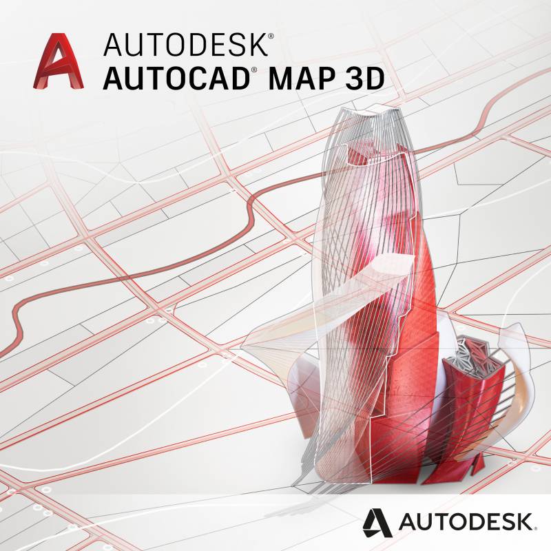 Autodesk AutoCAD Map 3D 1 Year Subscription 2025/2024/2023 PC/Mac Genuine License